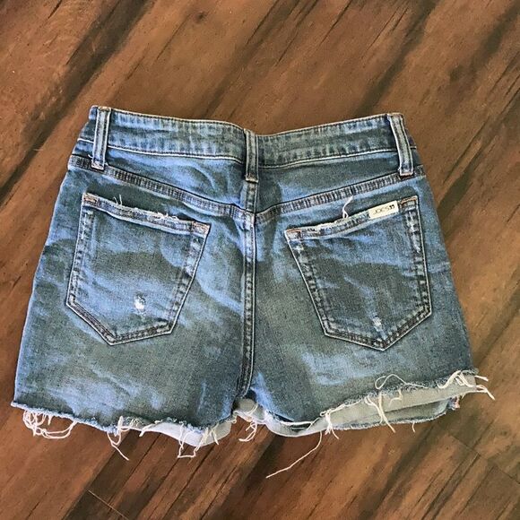 NEW Joe’s Jeans Designer Denim Distressed Shorts Size 24 In Color Melbourne - Picture 4 of 12